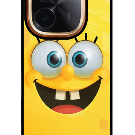 Sponge 1 IQOO Z9S Pro 5G Glass Case Back Cover by Casekaro