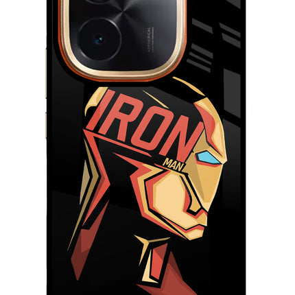 IronMan IQOO Z9S Pro 5G Glass Case Back Cover by Casekaro