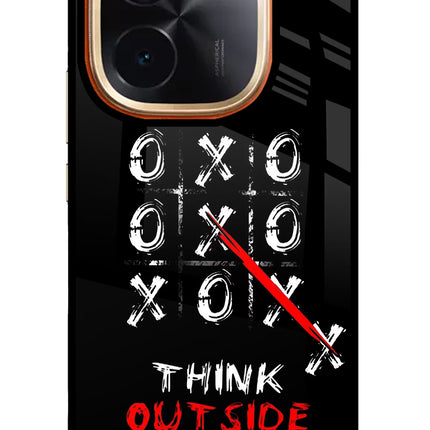 Think out of the BOX IQOO Z9S Pro 5G Glass Case Back Cover by Casekaro