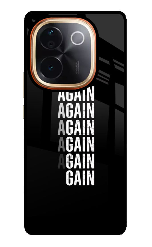 Again Again Gain IQOO Z9S Pro 5G Glass Case