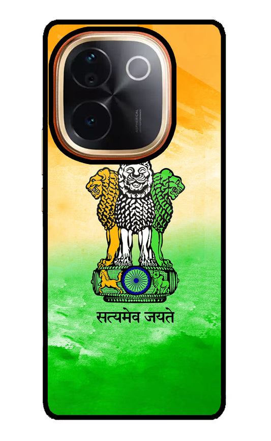 Satyamev Jayate Flag IQOO Z9S Pro 5G Glass Case