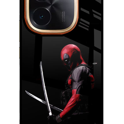 Deadpool IQOO Z9S Pro 5G Glass Case Back Cover by Casekaro