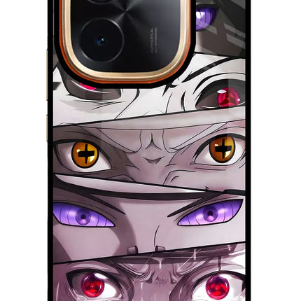 Naruto Anime IQOO Z9S Pro 5G Glass Case Back Cover by Casekaro