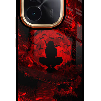 Itachi Uchiha IQOO Z9S Pro 5G Glass Case Back Cover by Casekaro