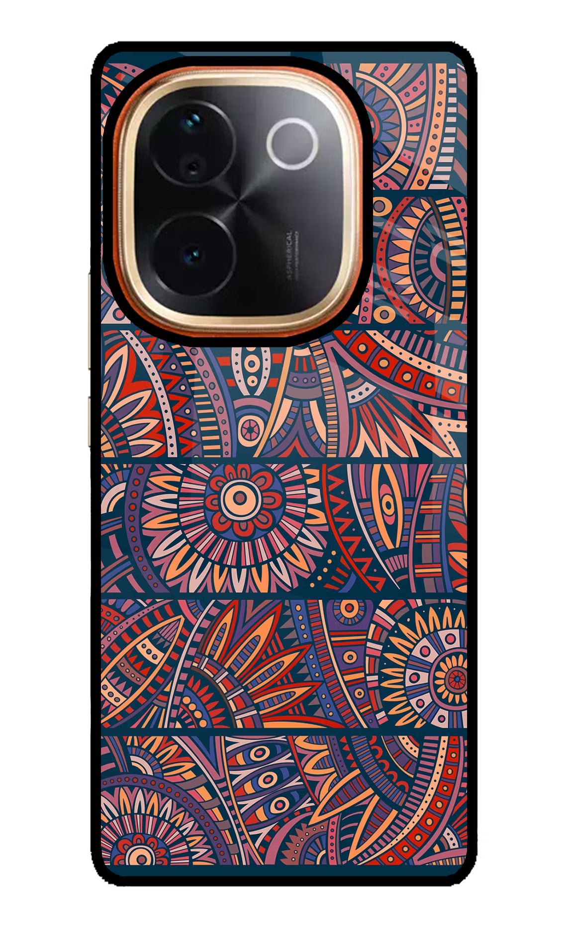 African Culture Design IQOO Z9S Pro 5G Glass Case
