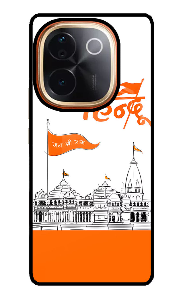Jai Shree Ram Hindu IQOO Z9S Pro 5G Glass Case