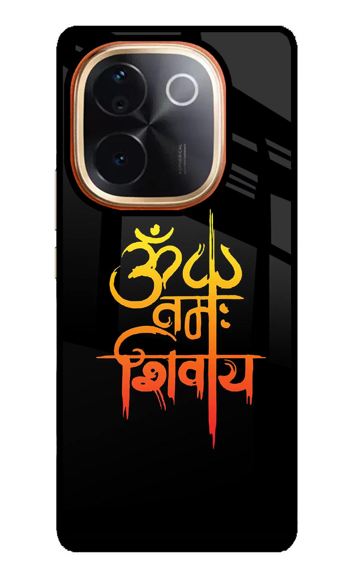 Om Namah Shivay IQOO Z9S Pro 5G Glass Case Back Cover by Casekaro