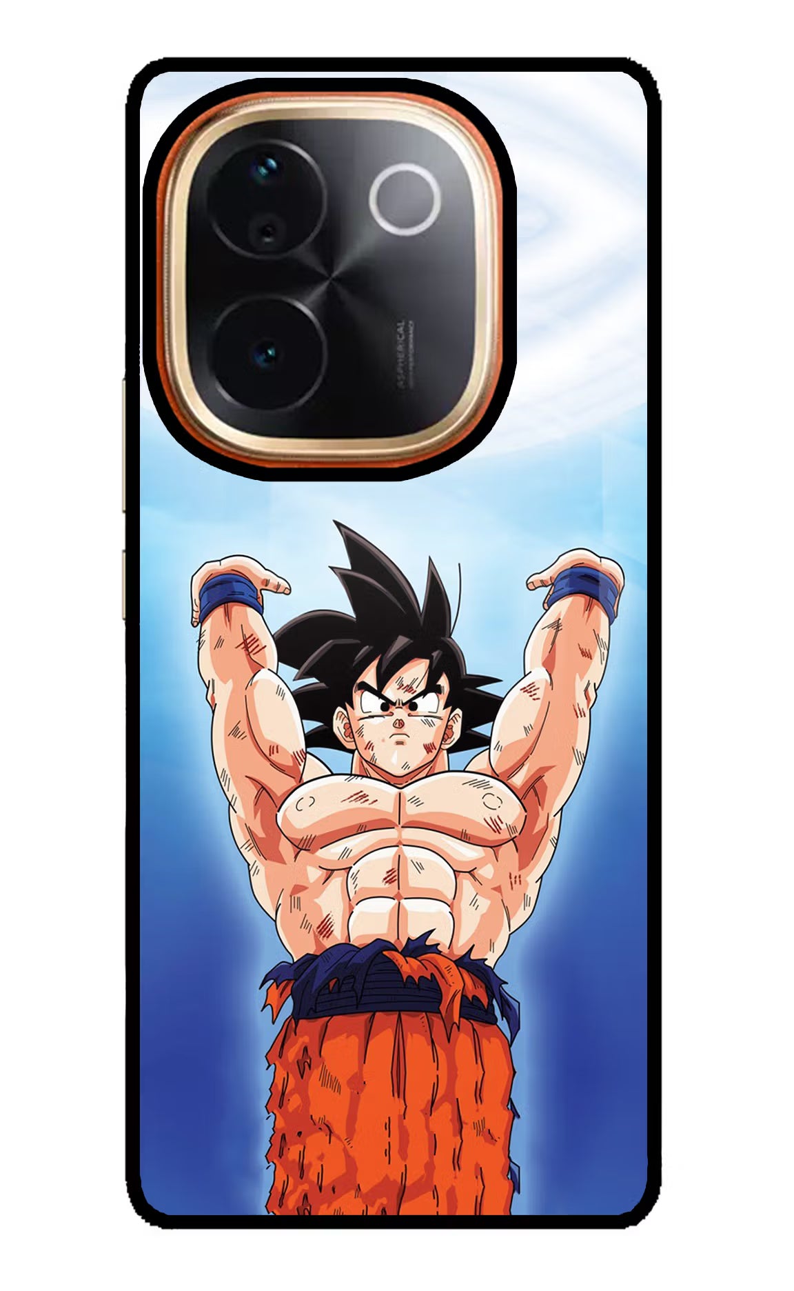Goku Power IQOO Z9S Pro 5G Glass Case Back Cover by Casekaro