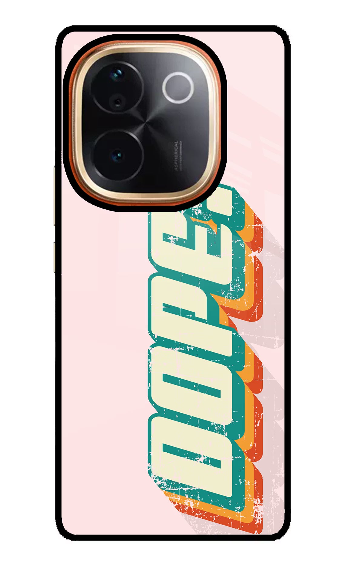 Dope IQOO Z9S Pro 5G Glass Case Back Cover by Casekaro