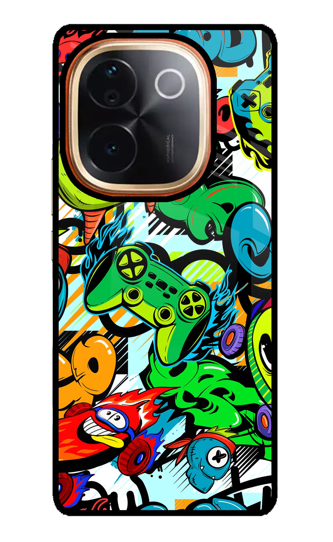 Game Doodle IQOO Z9S Pro 5G Glass Case