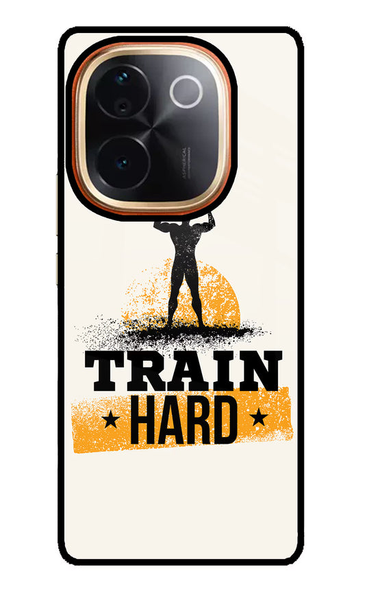 Train Hard IQOO Z9S Pro 5G Glass Case