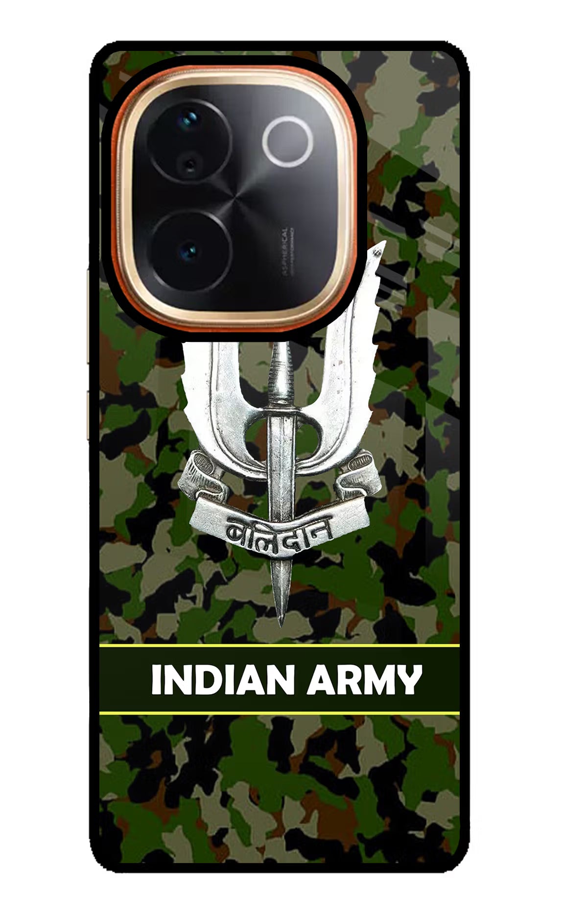 Balidan Indian Logo IQOO Z9S Pro 5G Glass Case