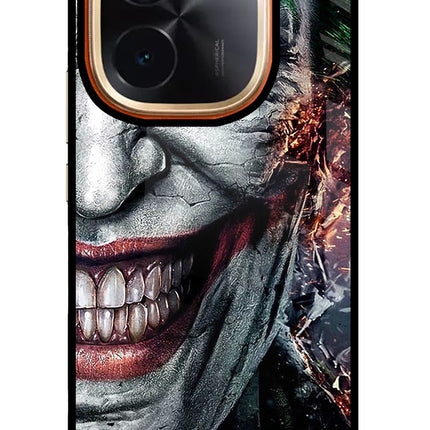 Joker Cam IQOO Z9S Pro 5G Glass Case Back Cover by Casekaro