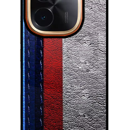 BMW Stripes IQOO Z9S Pro 5G Glass Case Back Cover by Casekaro
