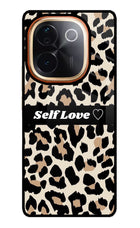 Leopard Print Self Love IQOO Z9S Pro 5G Glass Case