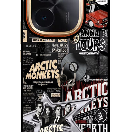Arctic Monkeys IQOO Z9S Pro 5G Glass Case Back Cover by Casekaro