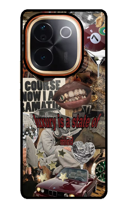 Luxury IQOO Z9S Pro 5G Glass Case