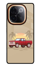Desert Classic Drive IQOO Z9S Pro 5G Glass Case