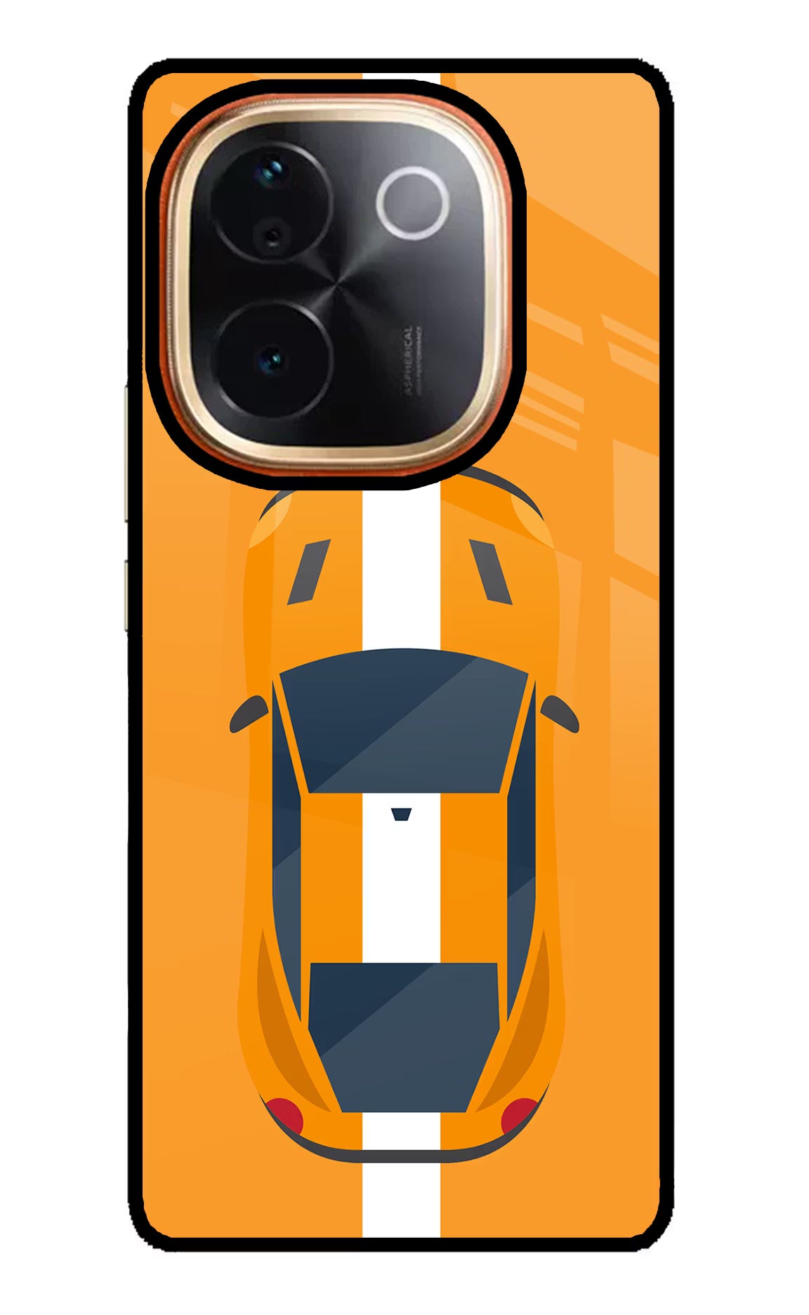 Highway Pursuit IQOO Z9S Pro 5G Glass Case Back Cover by Casekaro