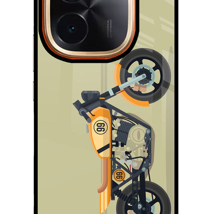 Vertical Speedster IQOO Z9S Pro 5G Glass Case