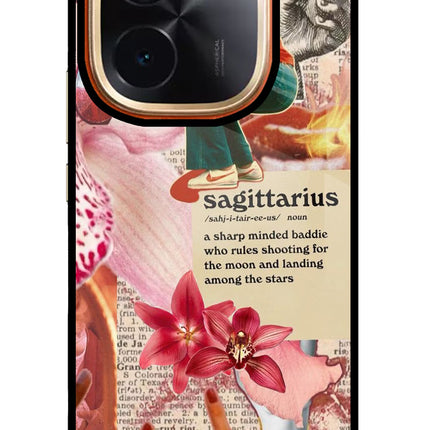 Sagittarius Zodiac IQOO Z9S Pro 5G Glass Case