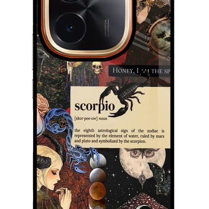 Scorpio Zodiac IQOO Z9S Pro 5G Glass Case