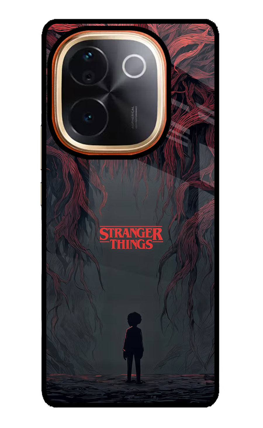 Ordinary Things Dark Side IQOO Z9S Pro 5G Back Cover, Glass case
