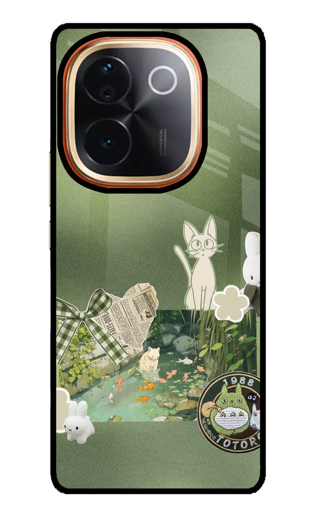 Aesthetic anime IQOO Z9S Pro 5G Glass Case
