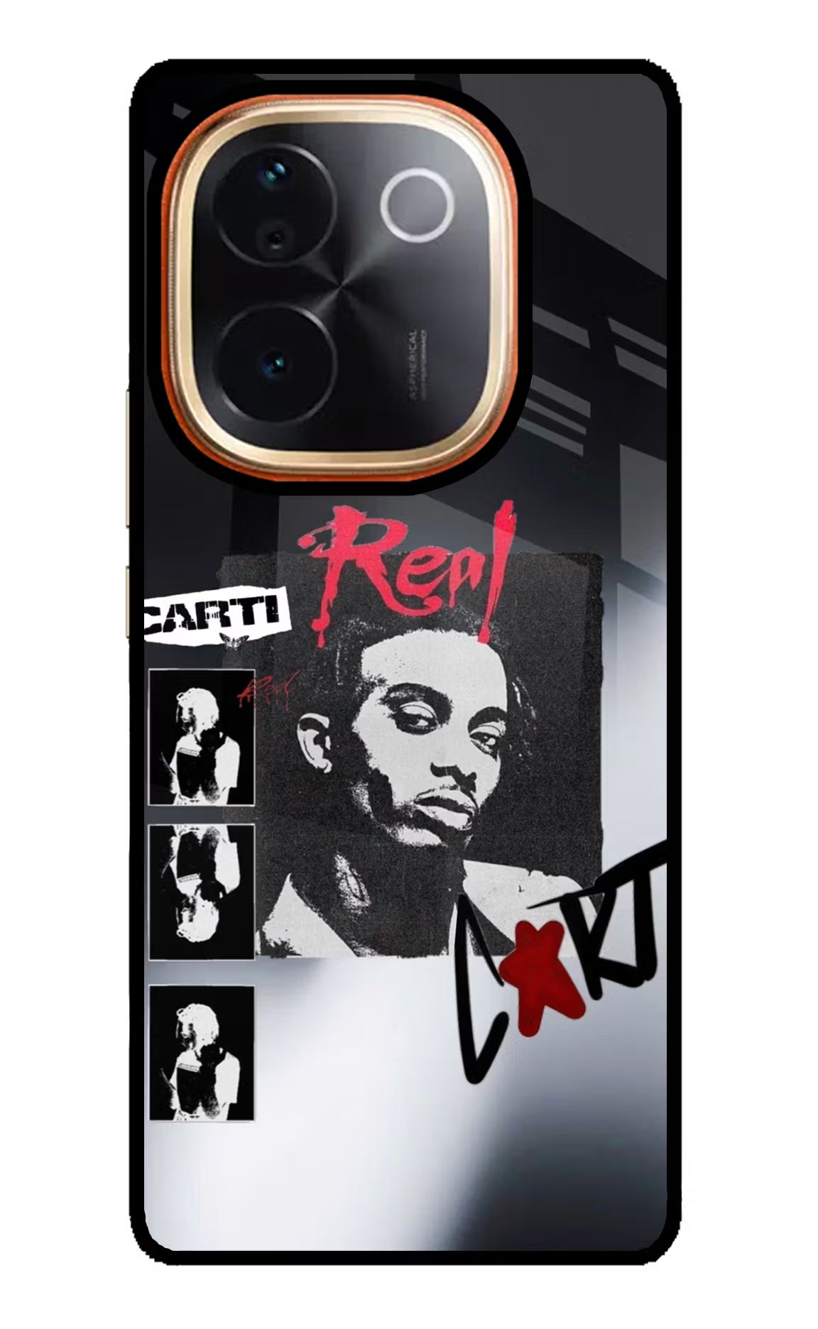 Playboi Carti IQOO Z9S Pro 5G Glass Case Back Cover by Casekaro
