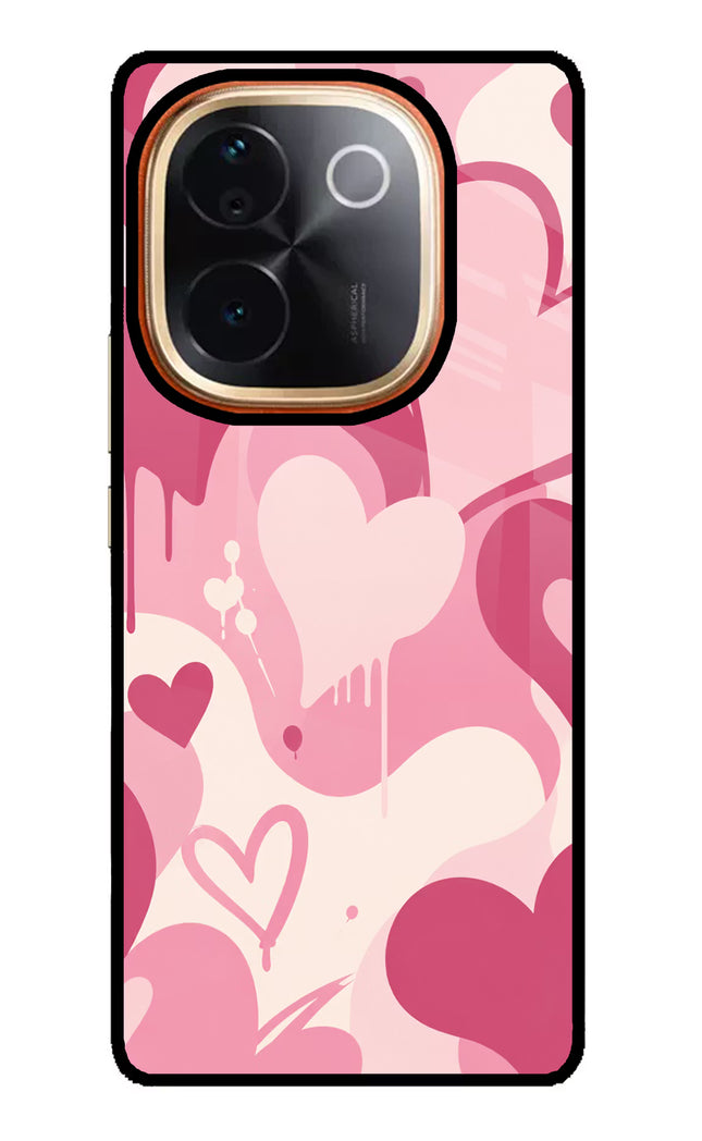Hearty case IQOO Z9S Pro 5G Glass Case