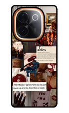 Zodiac Aries IQOO Z9S Pro 5G Glass Case