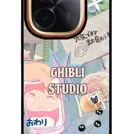 Studio Ghibli IQOO Z9S Pro 5G Glass Case