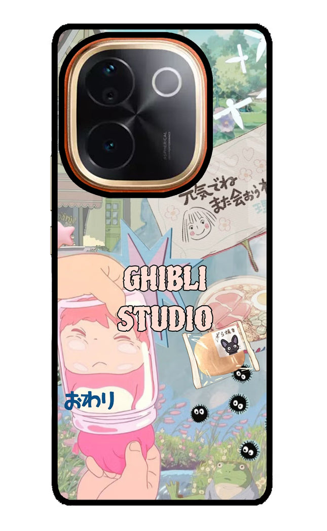Studio Ghibli IQOO Z9S Pro 5G Glass Case