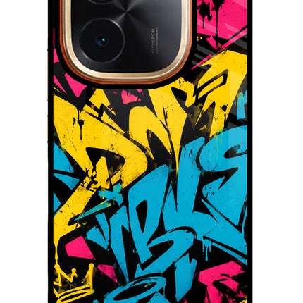 Graffiti Vibe IQOO Z9S Pro 5G Glass Case