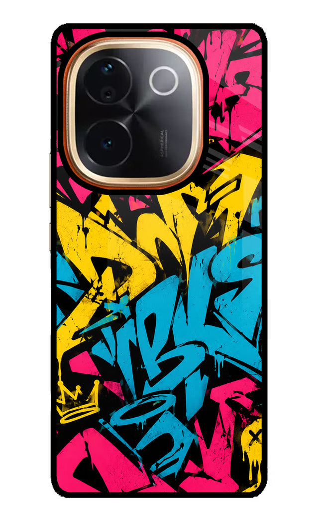 Graffiti Vibe IQOO Z9S Pro 5G Glass Case