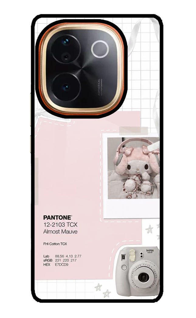 Pantone Asthetic IQOO Z9S Pro 5G Glass Case