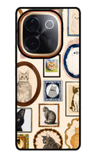 Mirror Cats IQOO Z9S Pro 5G Glass Case