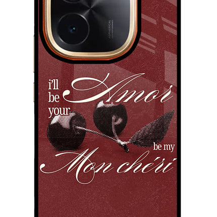 Velvet Cherry IQOO Z9S Pro 5G Glass Case