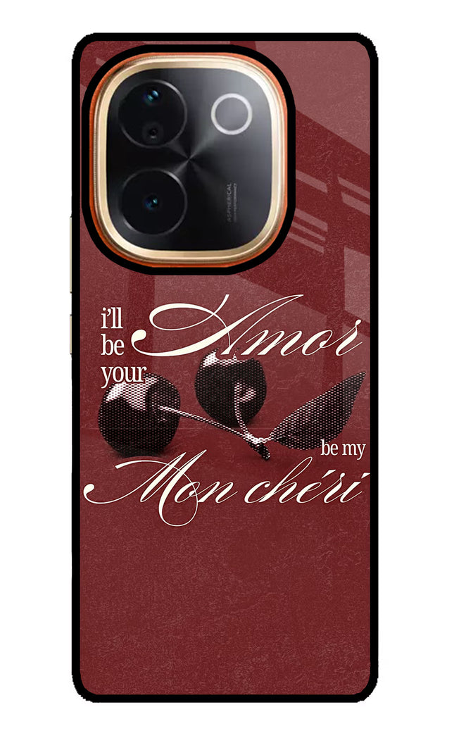 Velvet Cherry IQOO Z9S Pro 5G Glass Case