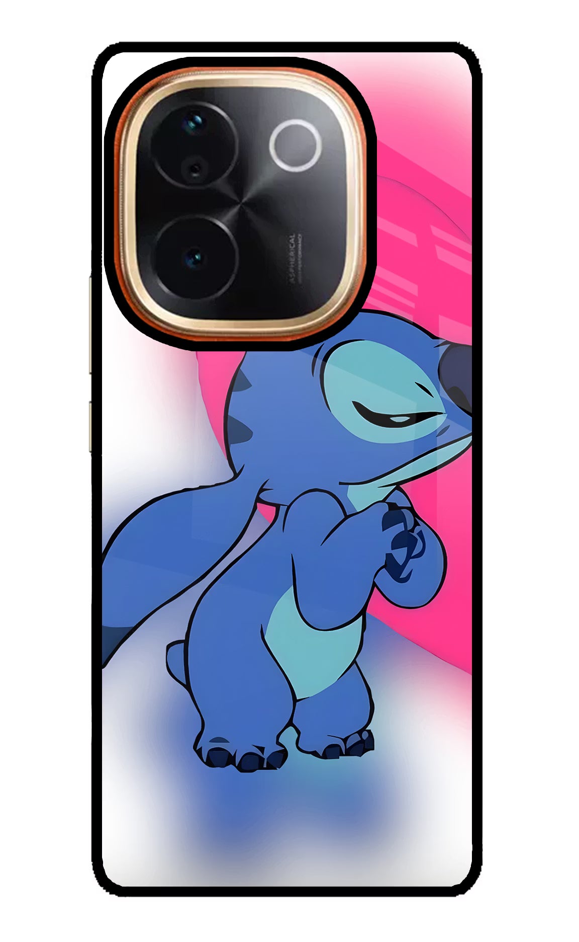 Stitch Hug IQOO Z9S Pro 5G Glass Case