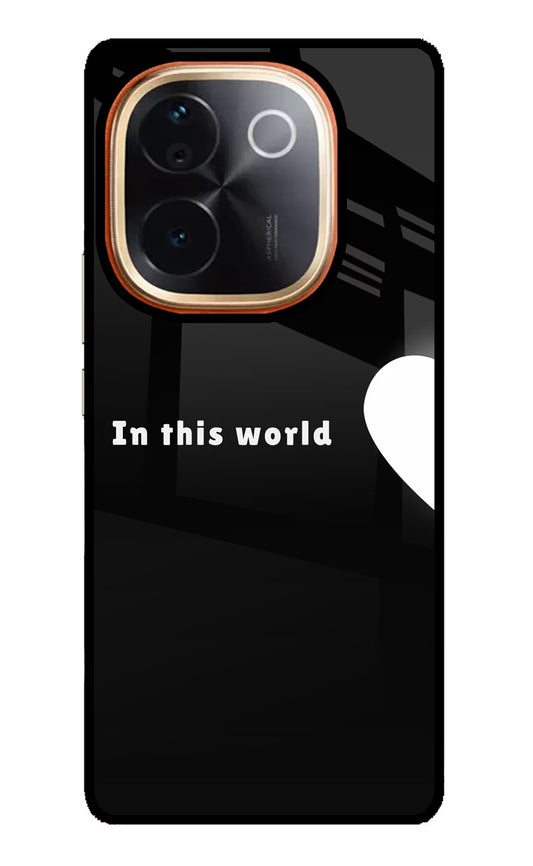 This World IQOO Z9S Pro 5G Glass Case