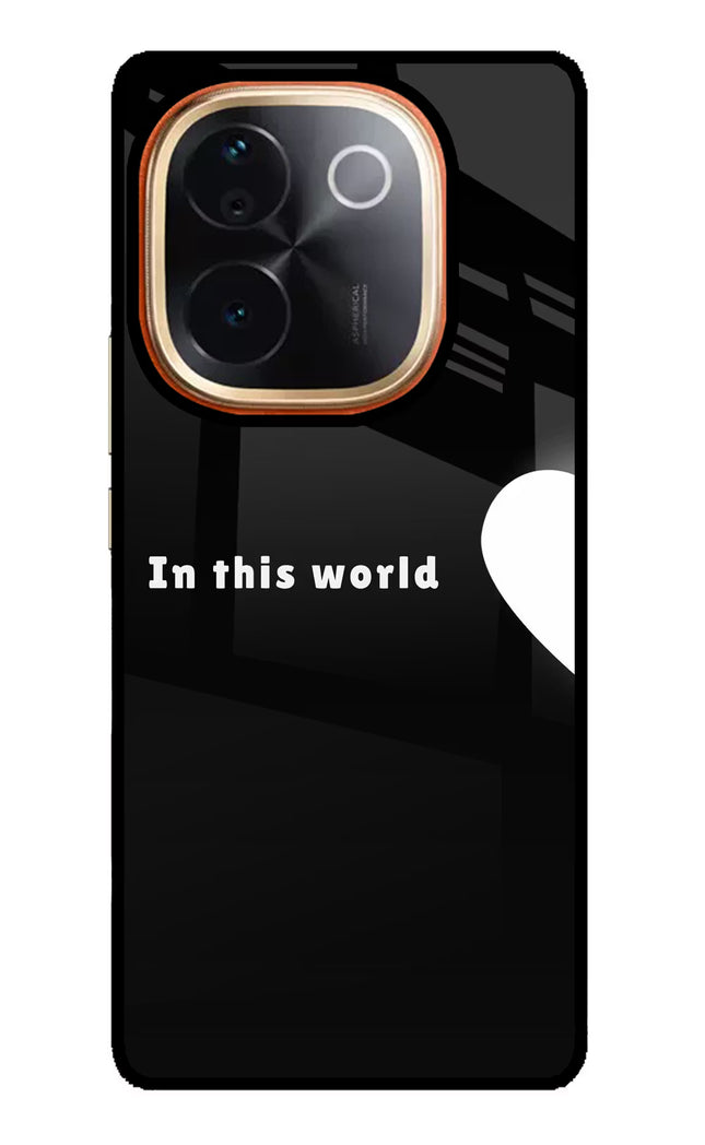 This World IQOO Z9S Pro 5G Glass Case
