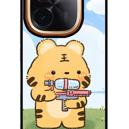 Tiger Treat IQOO Z9S Pro 5G Glass Case