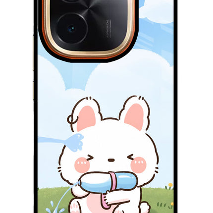 Bunny Treat IQOO Z9S Pro 5G Glass Case