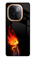 Ember Flame IQOO Z9S Pro 5G Glass Case