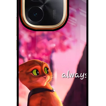 Always Cat IQOO Z9S Pro 5G Glass Case
