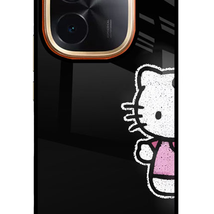 Kitty Charm IQOO Z9S Pro 5G Glass Case