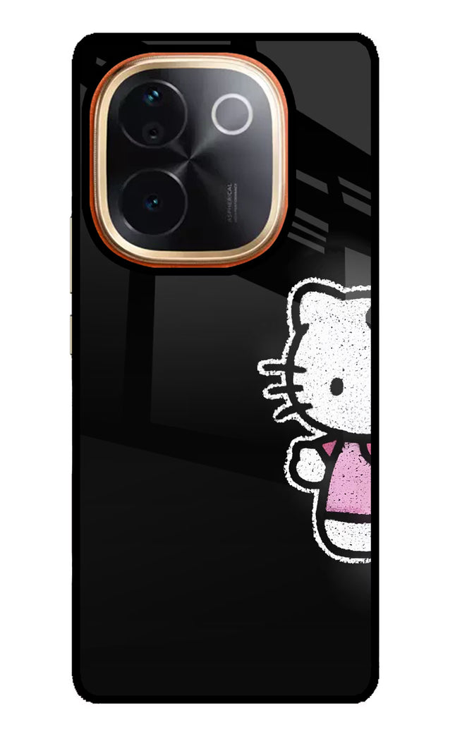 Kitty Charm IQOO Z9S Pro 5G Glass Case