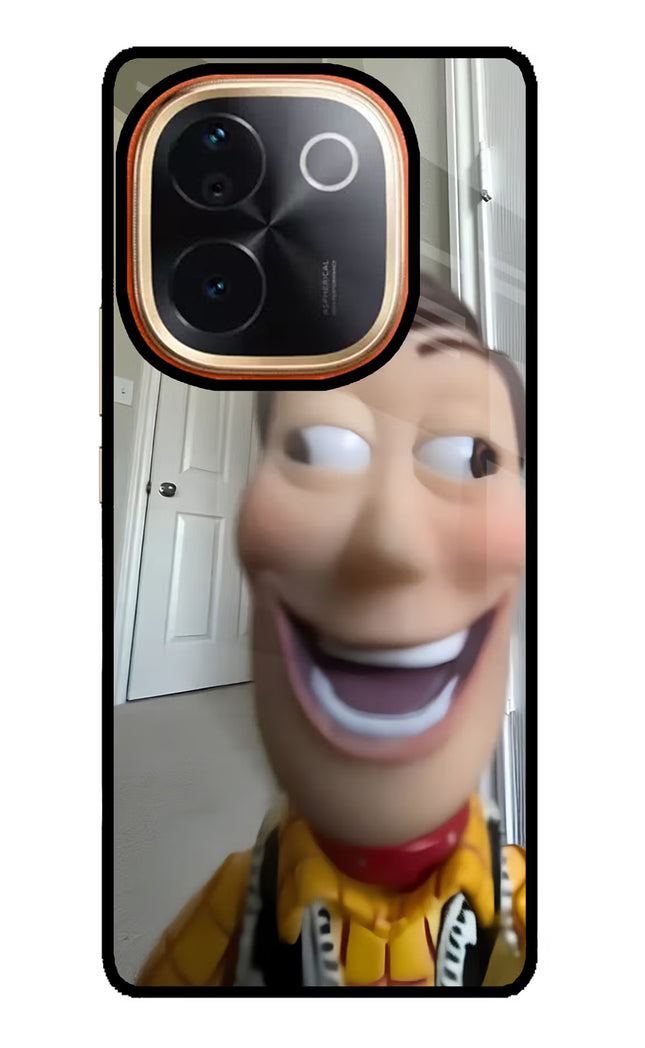 Side Eye Woody IQOO Z9S Pro 5G Glass Case
