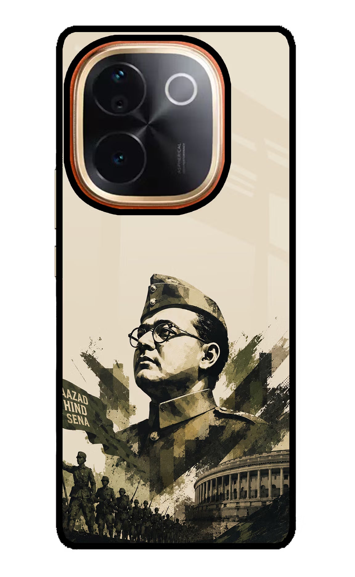 Netaji Rising IQOO Z9S Pro 5G Glass Case